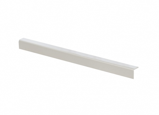 15x15 Reunalista PVC Valkoinen l=2,7m