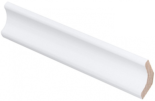 [3019AAPE36] Kattolista Mänty 14x40x3600 mm Puhdas Valkoinen