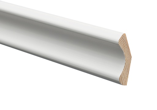 [6751] Kattolista Mänty 15x45x3200 mm Vinokatto Valkoinen