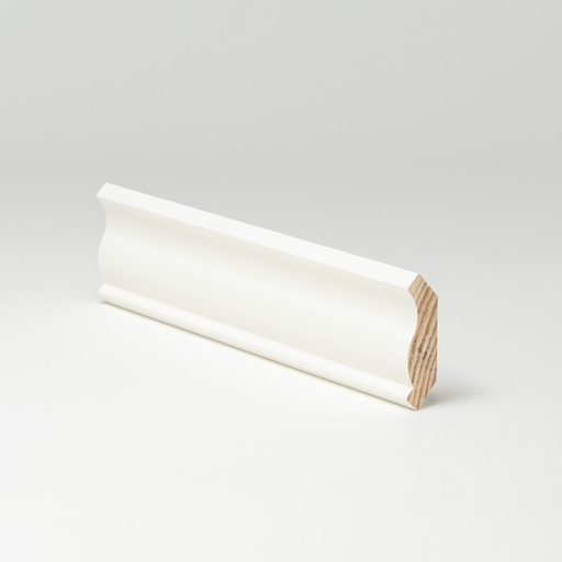 Kattolista Mänty 15x56x3600 mm Koriste Valkoinen