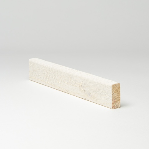 Aitalauta 20x45 mm Valkoinen