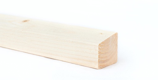 Kuusi 45x45/35 mm Säleikkörima / Vinorima Puuvalmis
