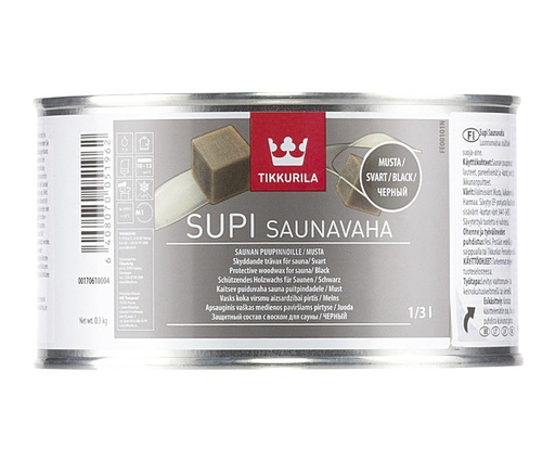 Supi Saunavaha Musta 0,333L