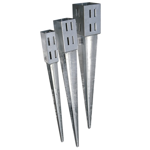 Tolpanjalka 91x91x750 mm Kuumasinkitty