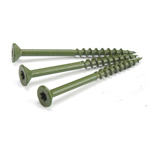 Terassiruuvi 4,2x55 mm RST Vihreä Leveäkantainen 250 kpl/ltk