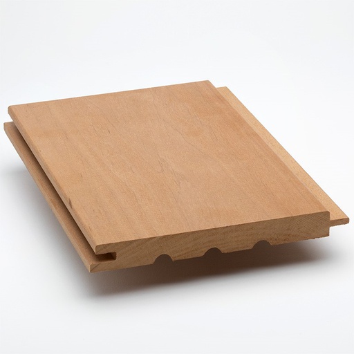 Lämpökäsitelty Tervaleppäpaneeli 15x140 mm STS Kallio