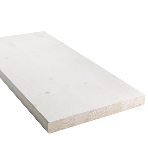 Laudelauta Kuusi 32x295x2350 mm Valkoinen