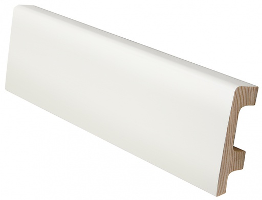 Jalkalista Mänty 20x70x3600 mm Valkoinen