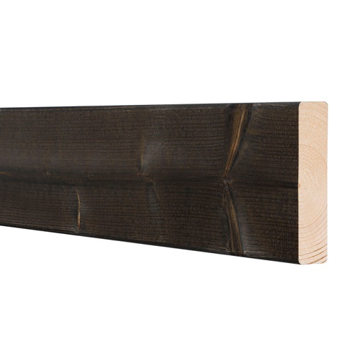 [8128] Laudelauta Kuusi 28x120x2400 mm SHP Musta