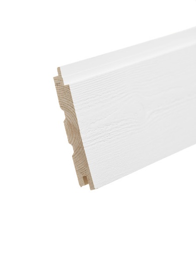 Mäntypaneeli 15x120x2500 mm STS RIIHI Puhtaan Valkoinen (1,59m2/pkt, 6kpl/pkt)