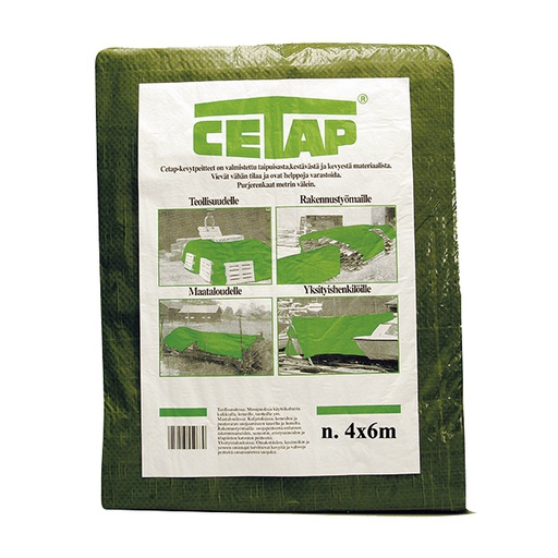 Kevytpeite 4x6 m 80g/m²