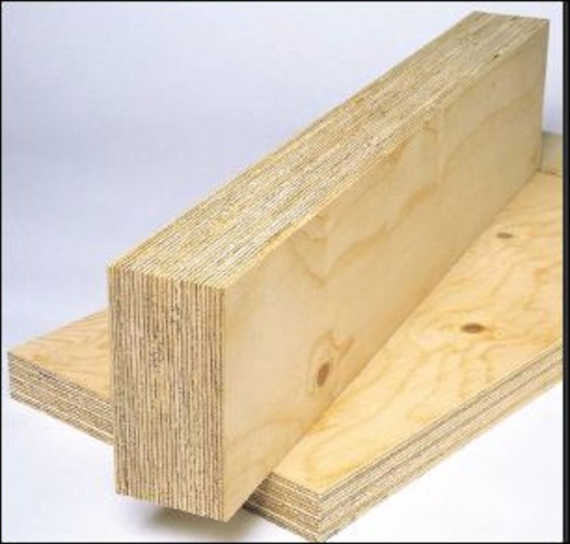 Väliseinätolppa Viilupuu 39x95x3000 mm