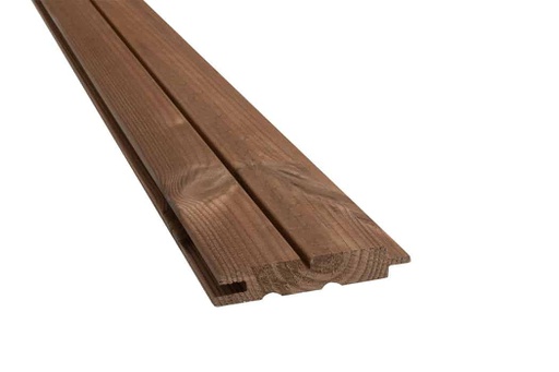 Lämpökäsitelty Mäntypaneeli  15x90 mm STS Kallio 1-Valeura 