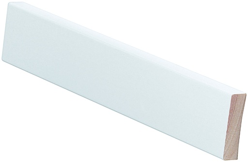 [2013AAPE22] Peitelista Mänty 12x42x2200 mm Puhdas Valkoinen