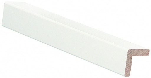 [4041APE30] Reunalista Mänty 28x28/23x3000 mm Valkoinen