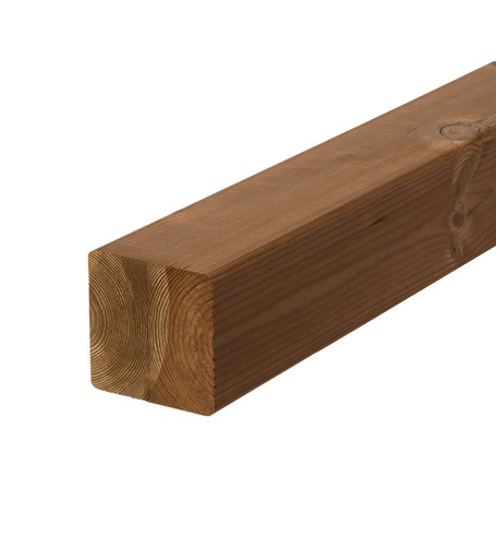 Lämpökäsitelty Mänty 88x88x3000 mm Liimapuutolppa