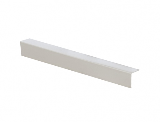 [255001] Reunalista PVC 50x50x2750 mm Valkoinen