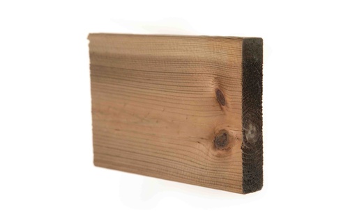 Terassilauta Kestopuu Vihreä 28x145 mm Sileä