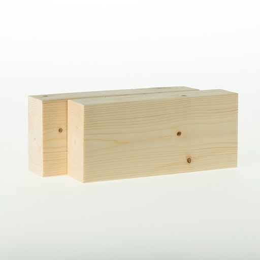 Kuusi 45x90x2700 mm 3-siv. hienoharjattu (2kpl/pkt)
