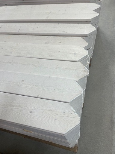 Aitalauta 20x120x1190 mm Valkoinen