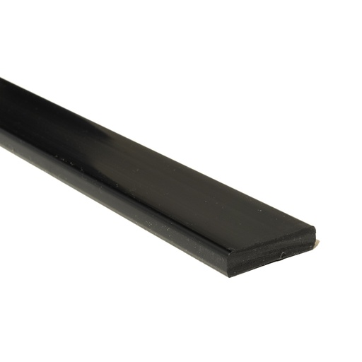 10x42 Peitelista PVC Musta l=2,2m