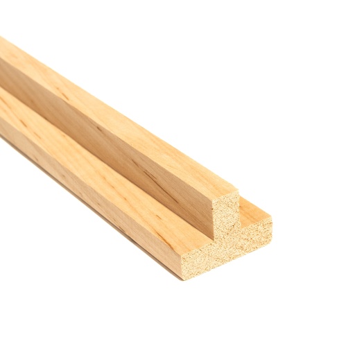 T-Lista Tervaleppä 24x32/12x2400 mm