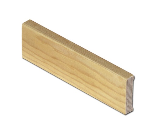 [330-00] Jalkalista Mänty 12x42x3300 mm Tammi