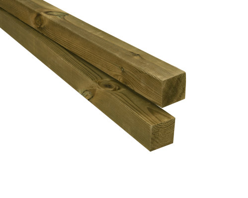 Kestopuu Vihreä 48x48 mm AB-Luokka