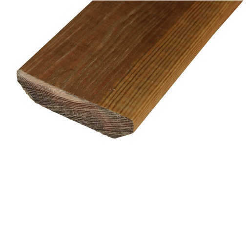 28x95 Viistetty Höylätty Kestopuu Ruskea Sileä AB-Luokka