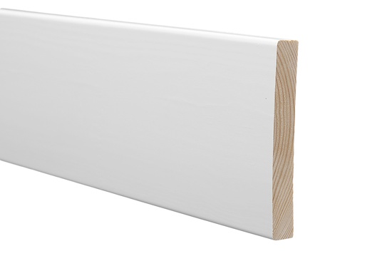 [5112APE24] Smyygilista Mänty 15x120x2400 mm Valkoinen