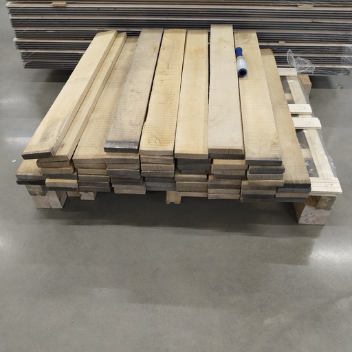 Koivulauta 25x130x1500 mm Sahapintainen