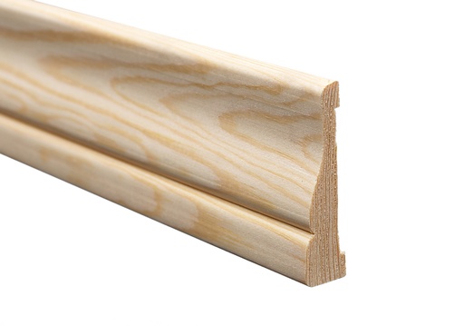 [5159] Peitelista Mänty 14x57x3200 mm Koriste Puuvalmis